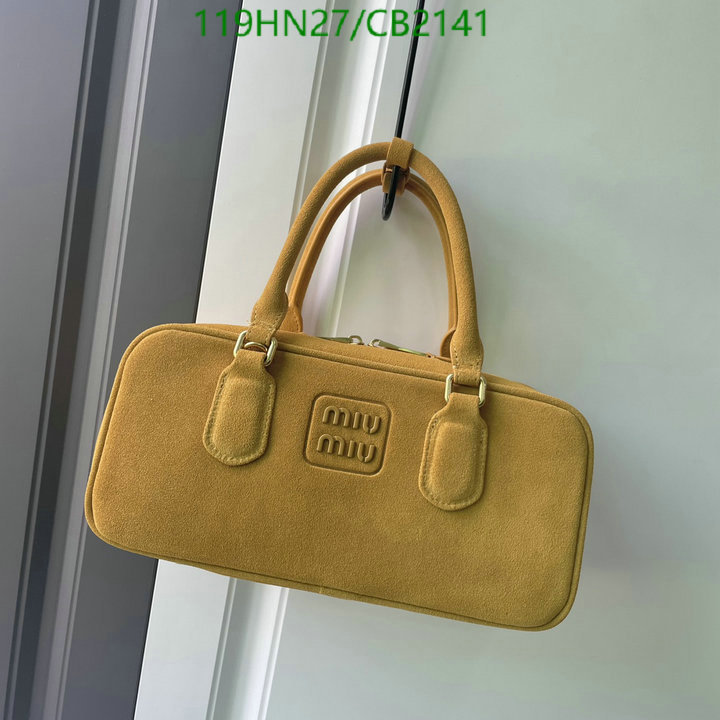 Miu Miu Bag-(4A)-Handbag- Code: CB2141 $ 163USD