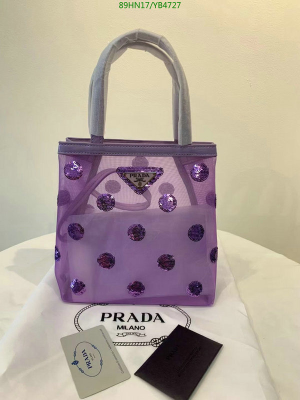 Prada Bag-(4A)-Handbag-,Code: YB4727,$ 116USD
