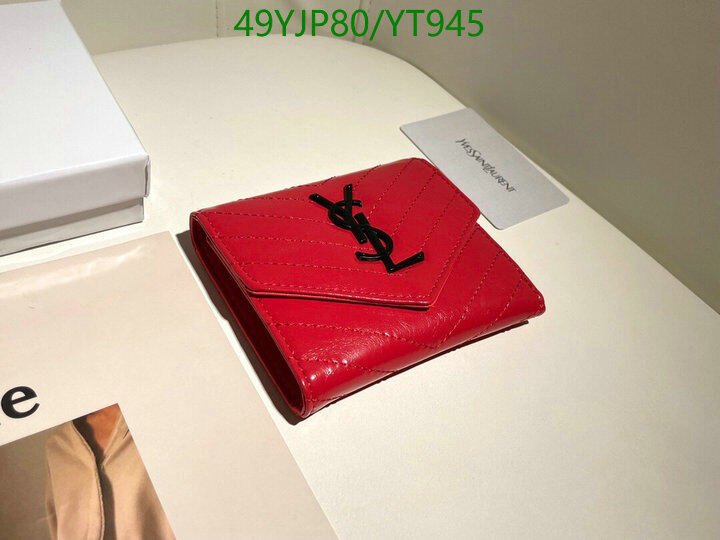 YSL Bag-(4A)-Wallet-,Code: YT945,$ 64USD