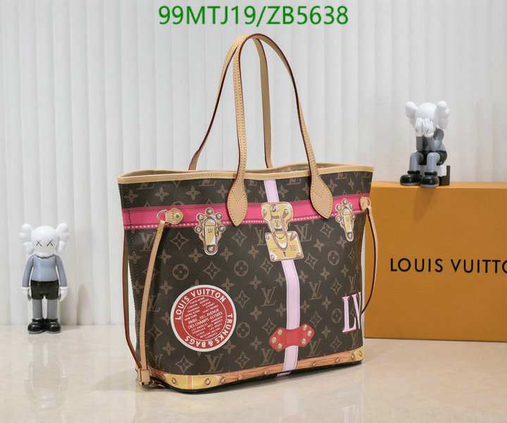 LV Bags-(4A)-Neverfull-,Code: ZB5638,$ 129USD