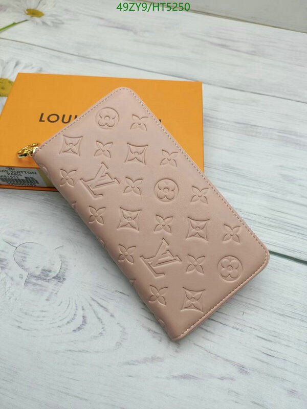 LV Bags-(4A)-Wallet-,Code: HT5250,$ 64USD