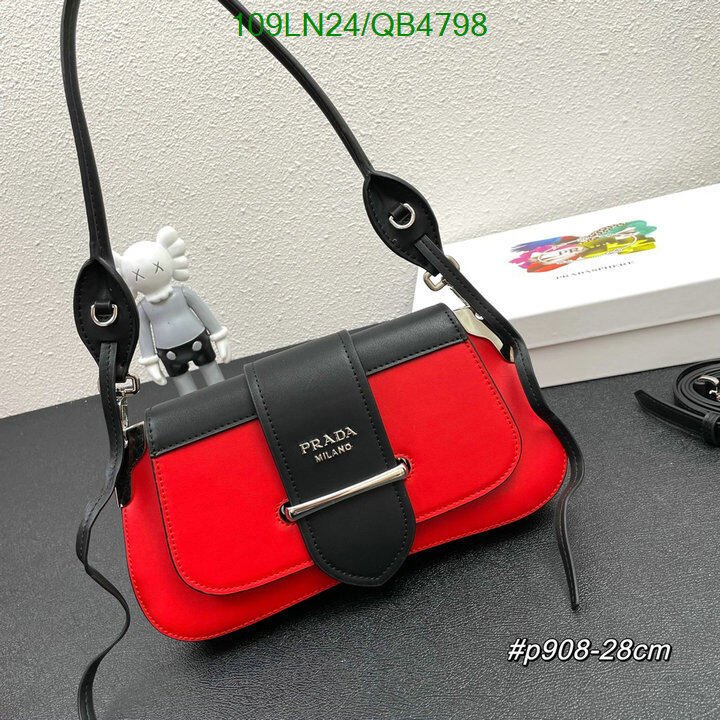 Prada Bag-(4A)-Handbag- Code: QB4798 $ 142USD