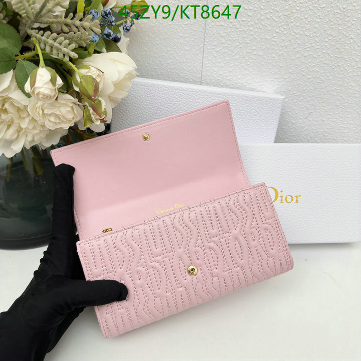 Dior Bag-(4A)-Wallet- Code: KT8647 $ 59USD