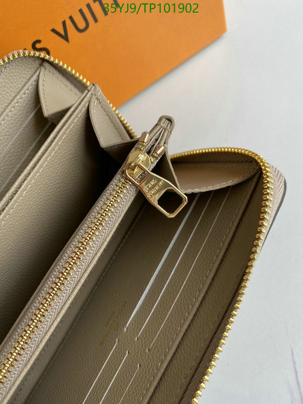 LV Bags-(4A)-Wallet-,Code: TP101902,$ 51USD