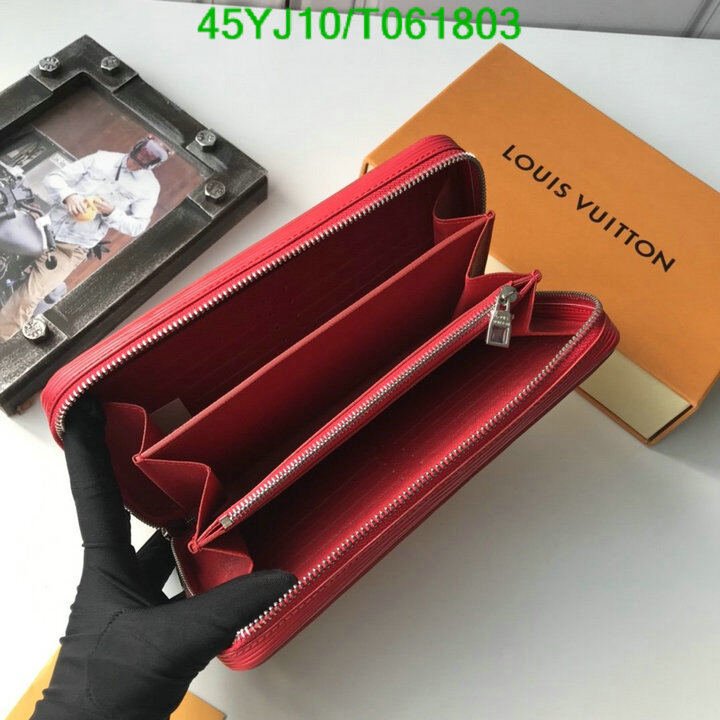 LV Bags-(4A)-Wallet-,Code: T061803,$ 59USD