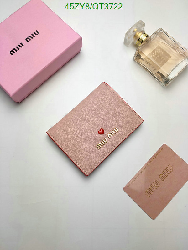 Miu Miu Bag-(4A)-Wallet- Code: QT3722 $ 59USD