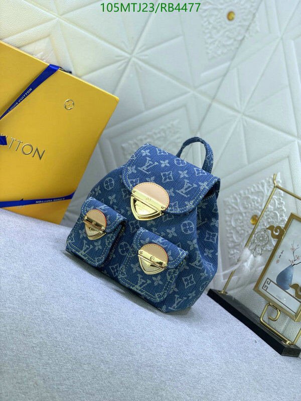 LV Bag-(4A)-Backpack- Code: RB4477 $ 137USD