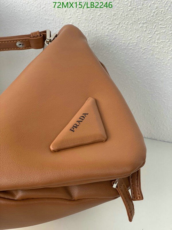 Prada Bag-(4A)-Triangle- Code: LB2246 $ 94USD
