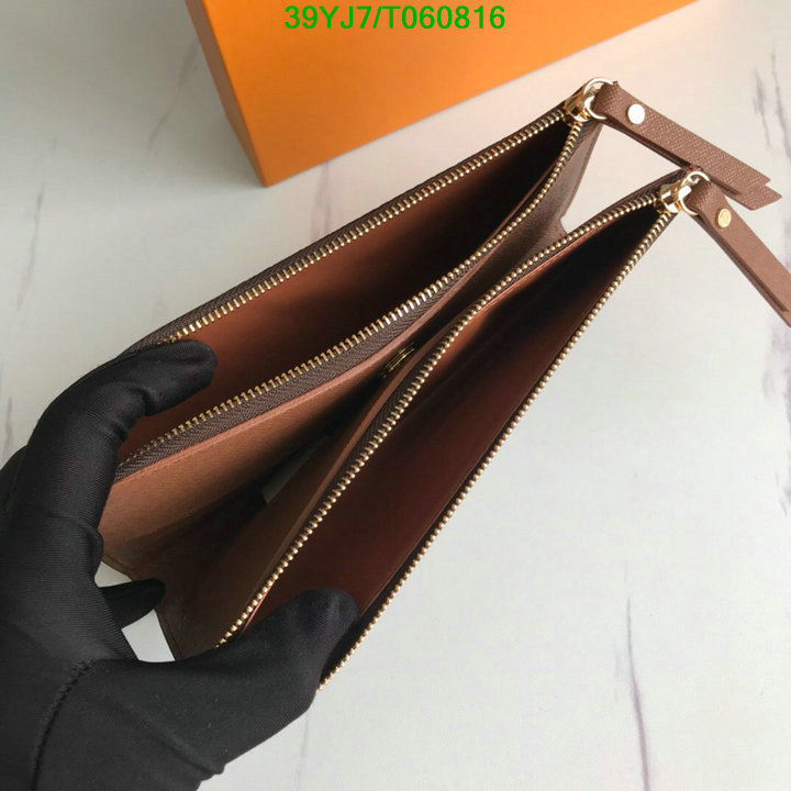 LV Bags-(4A)-Wallet-,Code: T060816,$ 51USD