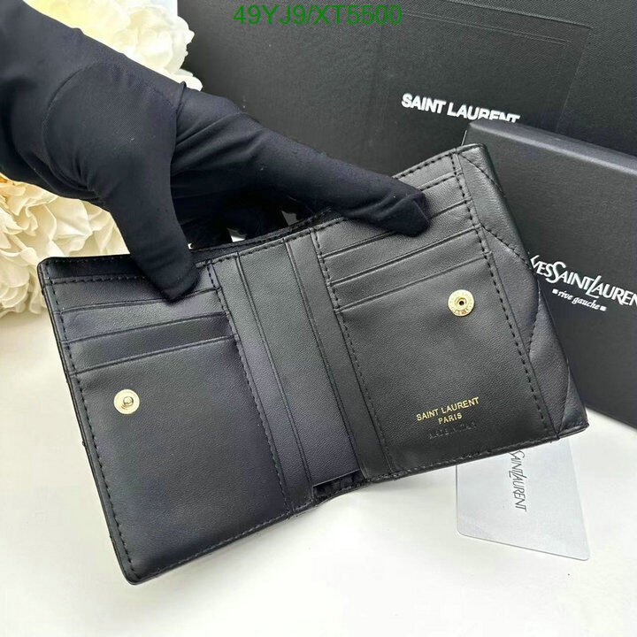 YSL Bag-(4A)-Wallet- Code: XT5500 $ 64USD