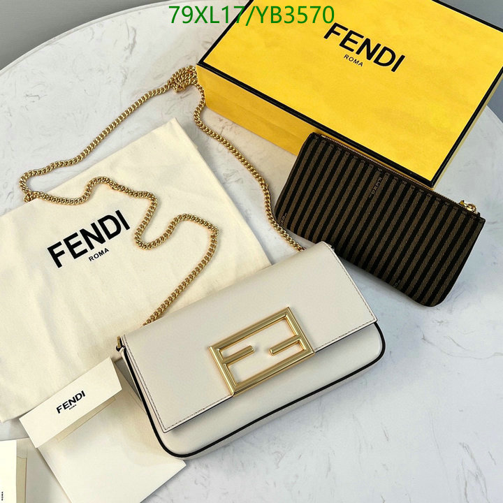 Fendi Bag-(4A)-Baguette-,Code: YB3570,$ 103USD