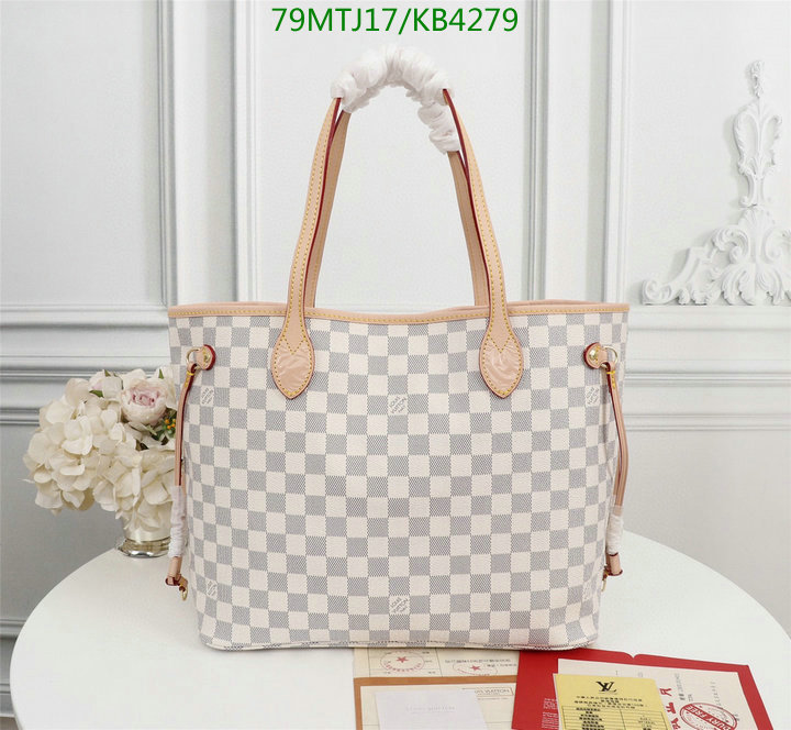 LV Bags-(4A)-Neverfull-,Code: KB4279,$ 103USD