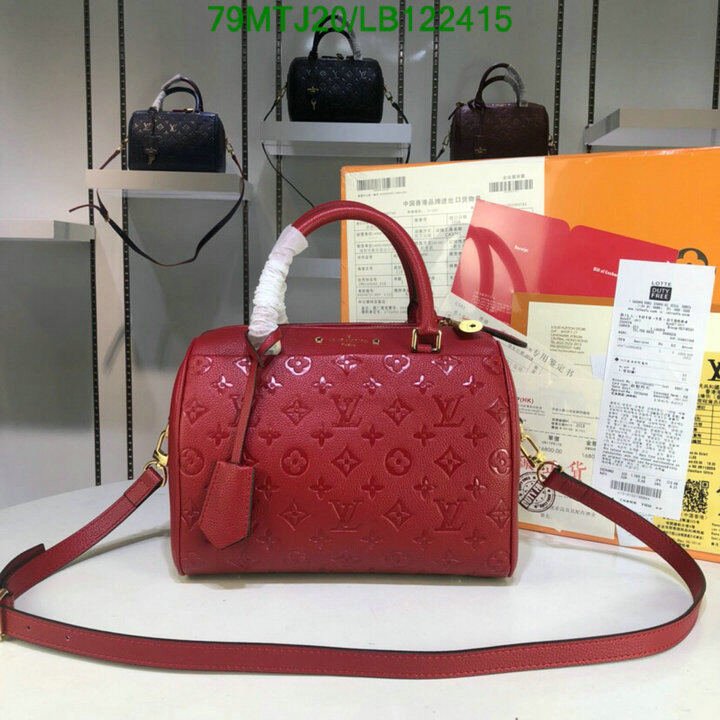 LV Bags-(4A)-Speedy-,Code: LB122415,$ 103USD