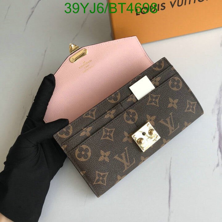 LV Bag-(4A)-Wallet- Code: BT4698 $ 51USD