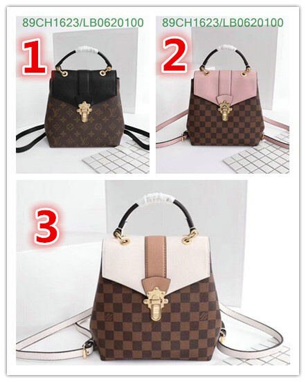 LV Bags-(4A)-Backpack-,Code:LB0620100,$ 116USD
