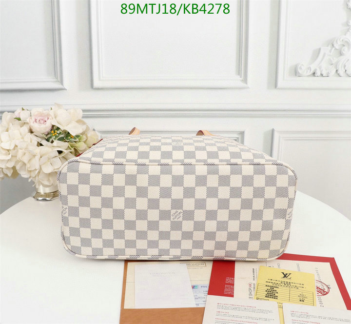 LV Bags-(4A)-Neverfull-,Code: KB4278,$ 116USD