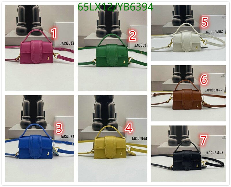 Jacquemus Bag-(4A)-Diagonal-,Code: YB6394,$ 85USD