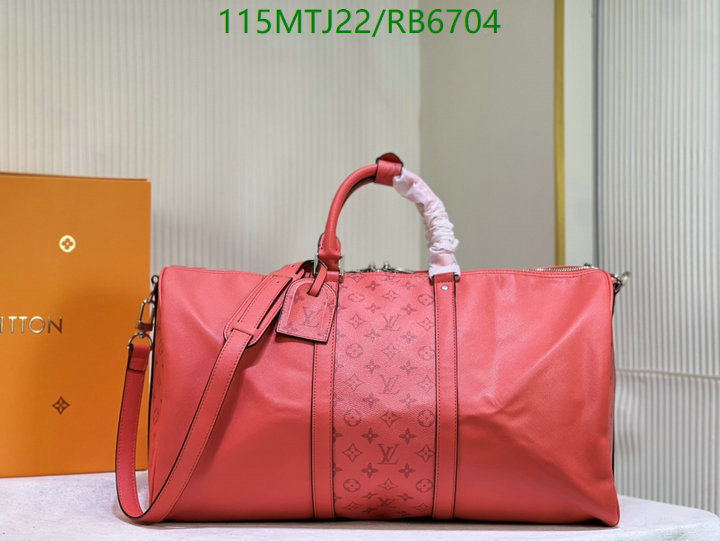 LV Bags-(4A)-Keepall BandouliRe 45-50-,Code: RB6704,$ 150USD
