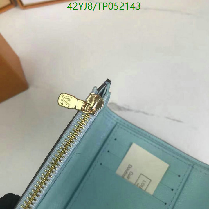 LV Bags-(4A)-Wallet-,Code: TP052143,$ 55USD