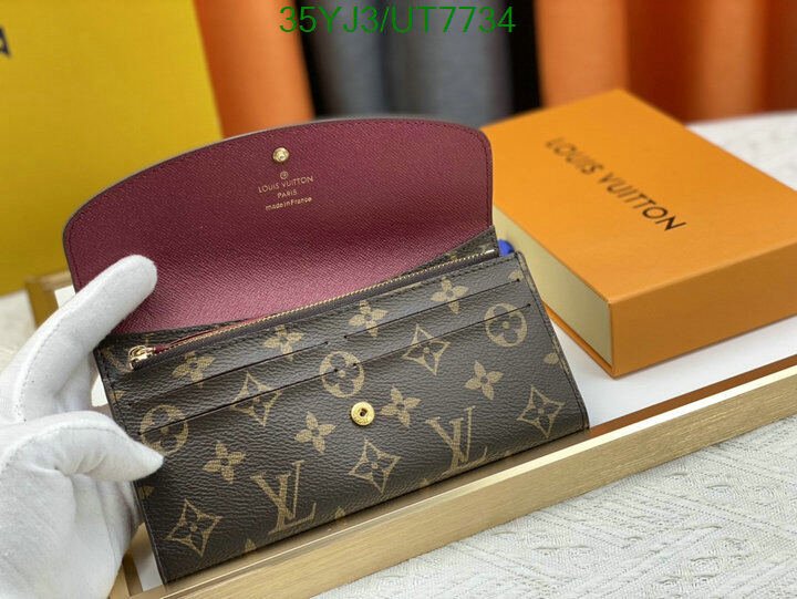 LV Bag-(4A)-Wallet- Code: UT7734 $ 46USD