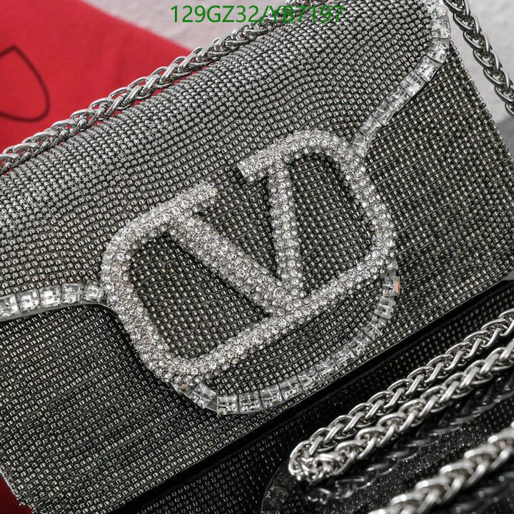 Valentino Bag-(4A)-LOC-V Logo ,Code: YB7197,$ 168USD