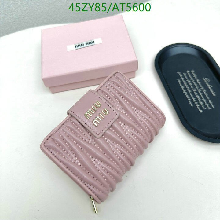 Miu Miu Bag-(4A)-Wallet- Code: AT5600 $ 59USD
