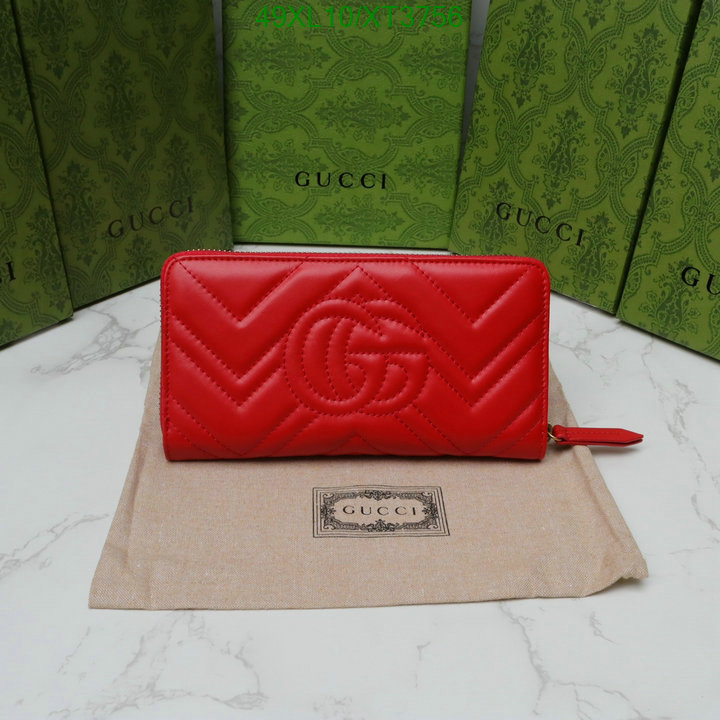 Gucci Bag-(4A)-Wallet-,Code: XT3756,$ 64USD