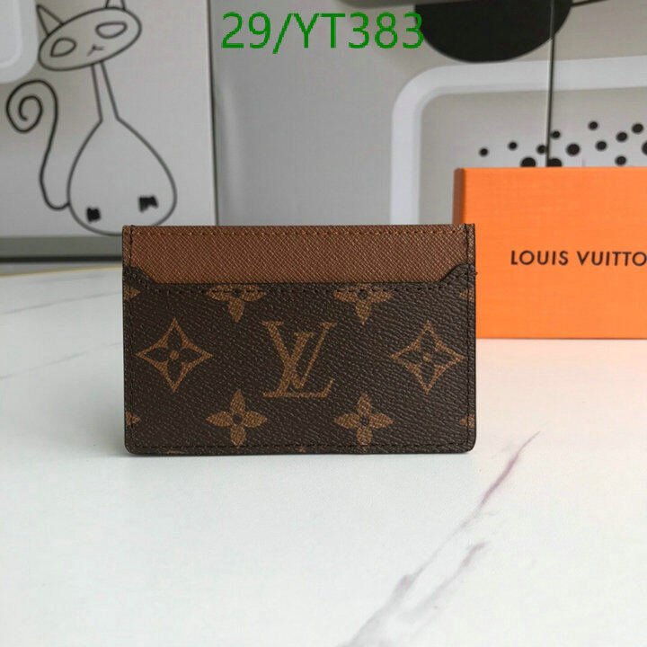 LV Bags-(4A)-Wallet-,Code: YT383,$ 38USD