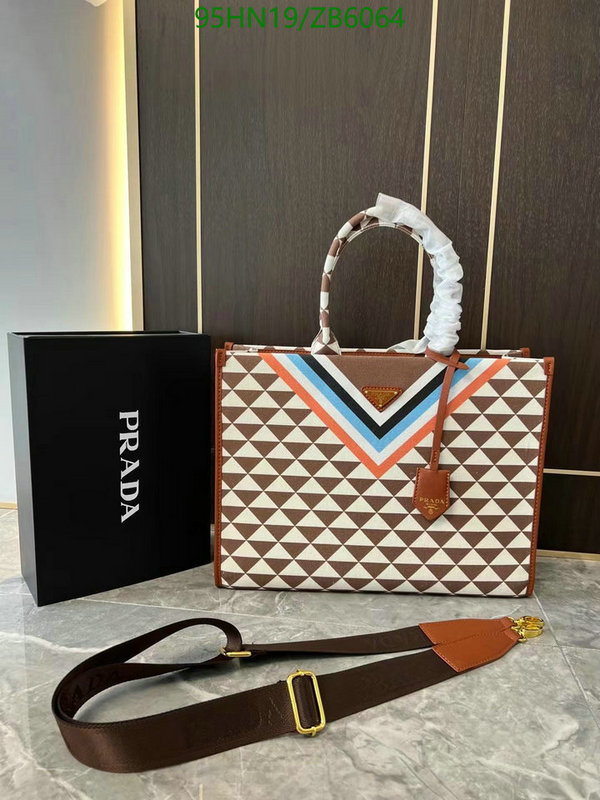 Prada Bag-(4A)-Handbag- Code: ZB6064 $ 124USD