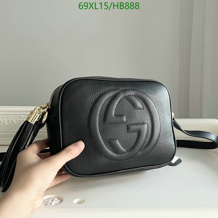 Gucci Bag-(4A)-Diagonal-,Code: HB888,$ 90USD
