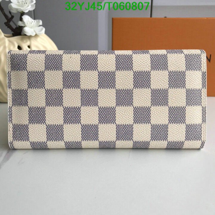 LV Bags-(4A)-Wallet-,Code: T060807,$ 42USD