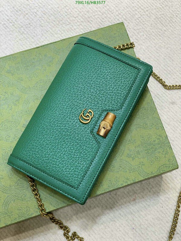 Gucci Bag-(4A)-Diagonal-,Code: HB3577,$ 103USD