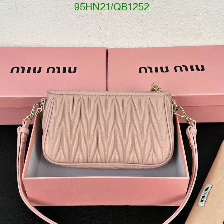 Miu Miu Bag-(4A)-Diagonal- Code: QB1252 $ 124USD