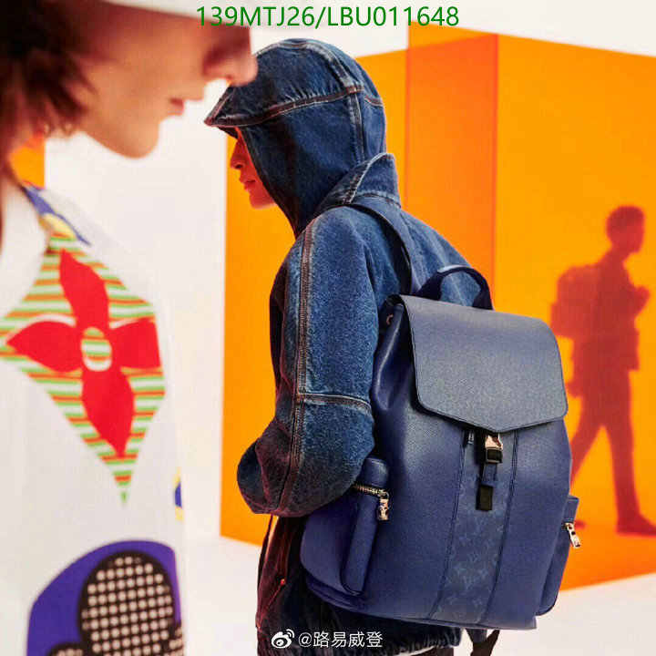 LV Bags-(4A)-Backpack-,Code: LBU011648,$ 181USD