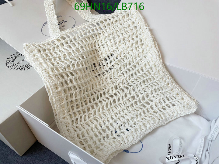 Prada Bag-(4A)-Handbag- Code: LB716 $ 90USD