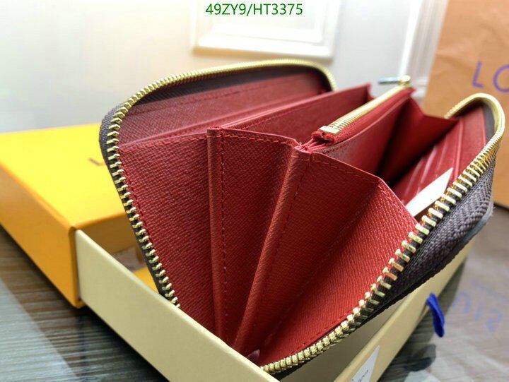 LV Bags-(4A)-Wallet-,Code: HT3375,$ 64USD
