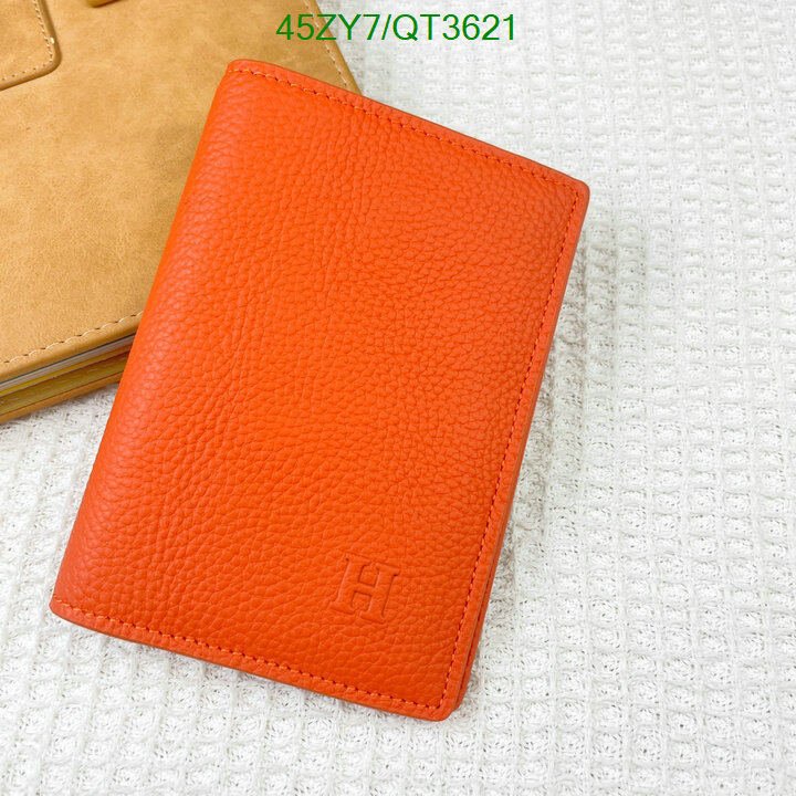 Hermes Bag-(4A)-Wallet- Code: QT3621 $ 59USD