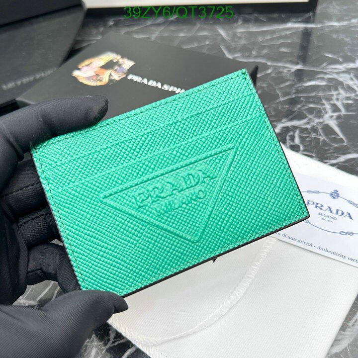 Prada Bag-(4A)-Wallet- Code: QT3725 $ 51USD