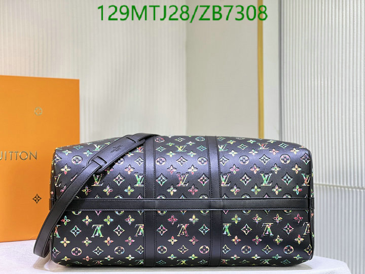 LV Bags-(4A)-Keepall BandouliRe 45-50-,Code: ZB7308,$ 168USD