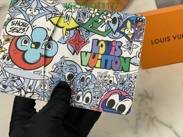 LV Bag-(4A)-Wallet- Code: QT1177 $ 59USD