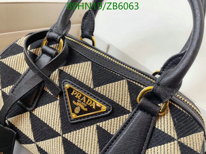 Prada Bag-(4A)-Handbag- Code: ZB6063 $ 116USD