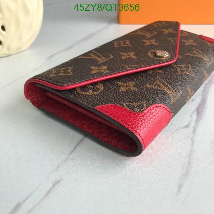 LV Bag-(4A)-Wallet- Code: QT3656 $ 59USD