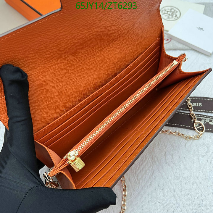 Hermes Bag-(4A)-Wallet- Code: ZT6293 $ 85USD