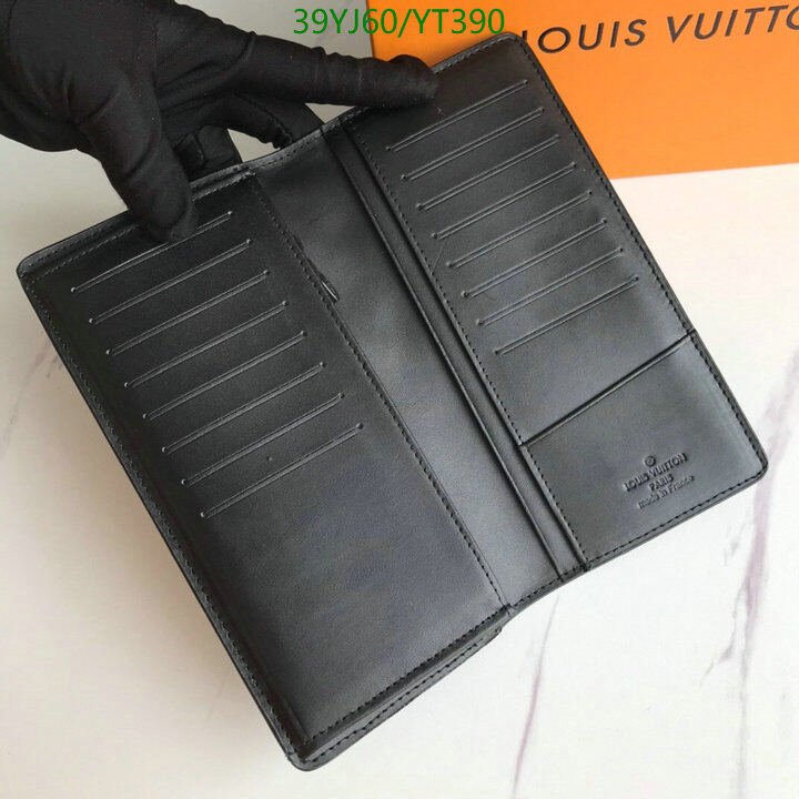 LV Bags-(4A)-Wallet-,Code: YT390,$ 51USD