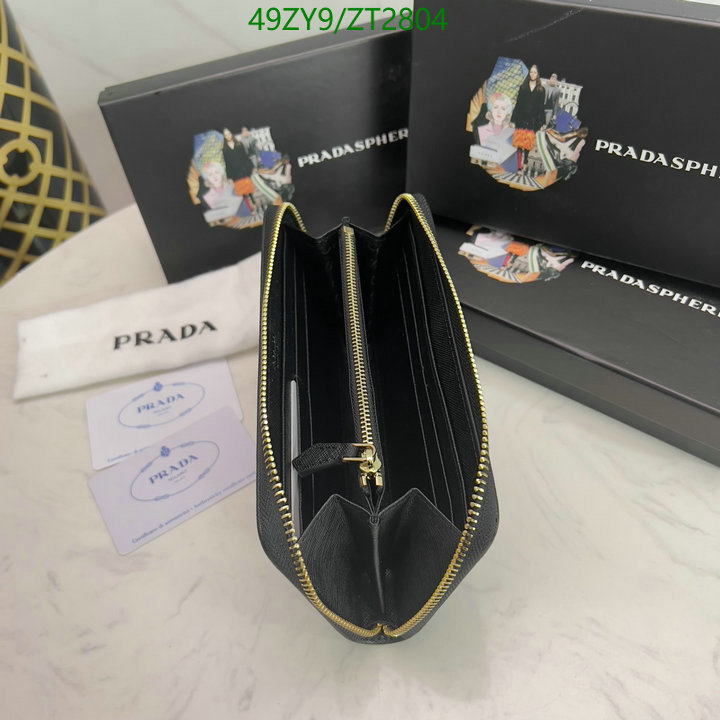 Prada Bag-(4A)-Wallet- Code: ZT2804 $ 64USD