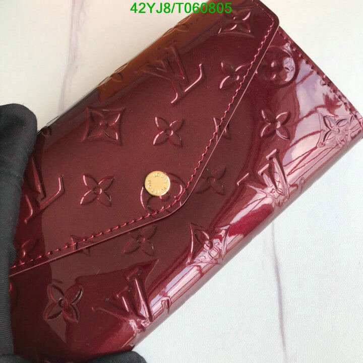 LV Bags-(4A)-Wallet-,Code: T060805,$ 55USD