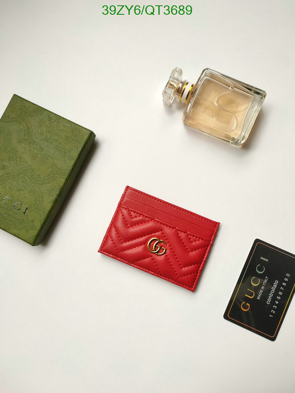 Gucci Bag-(4A)-Wallet- Code: QT3689 $ 51USD