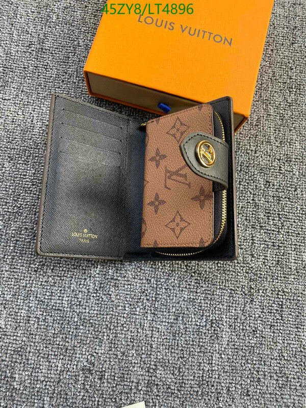 LV Bags-(4A)-Wallet-,Code: LT4896,$ 59USD