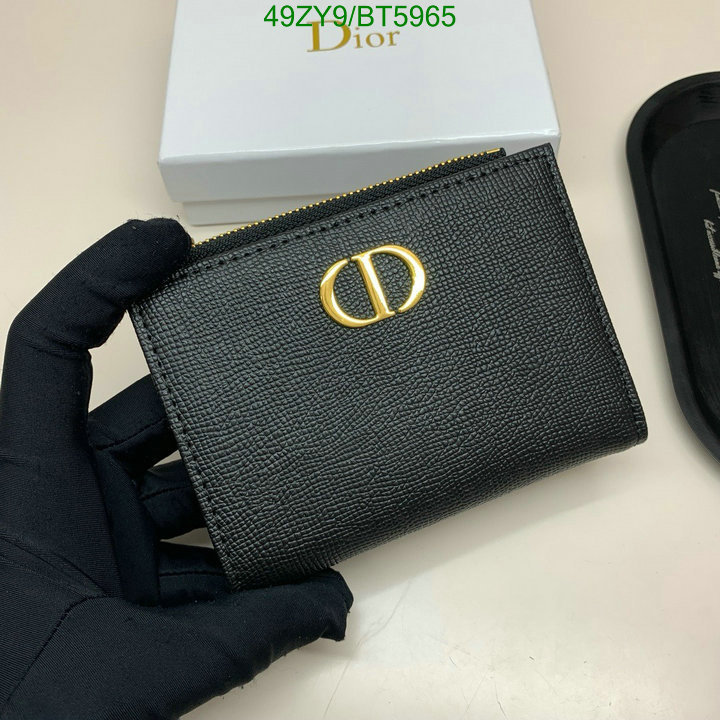 Dior Bag-(4A)-Wallet- Code: BT5965 $ 64USD