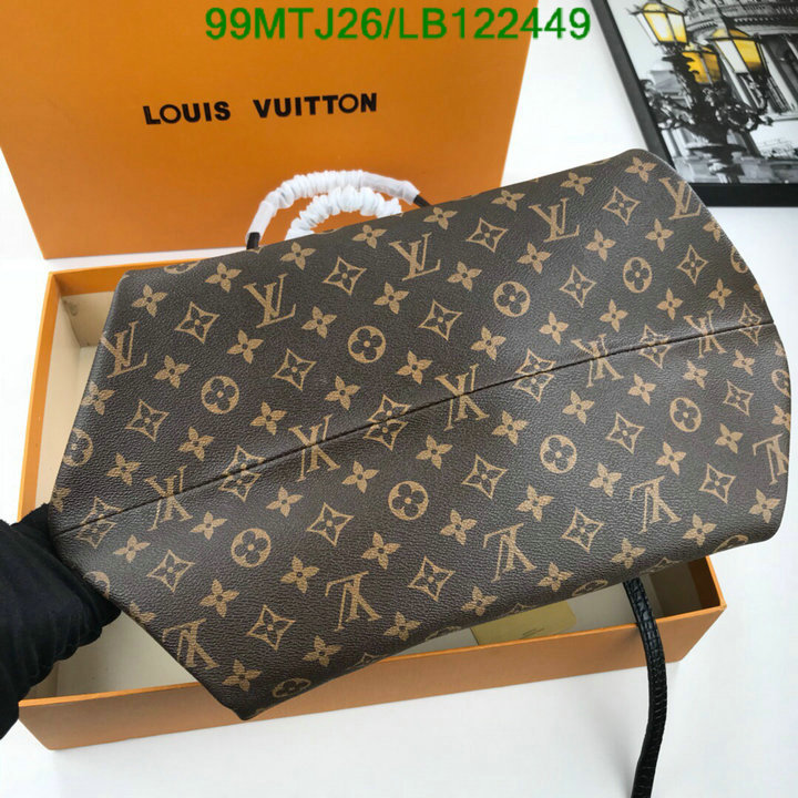 LV Bags-(4A)-Handbag Collection-,Code: LB122449,$ 129USD